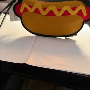 Steve Madden Hot Dog Eyewear Case - Red and Yellow